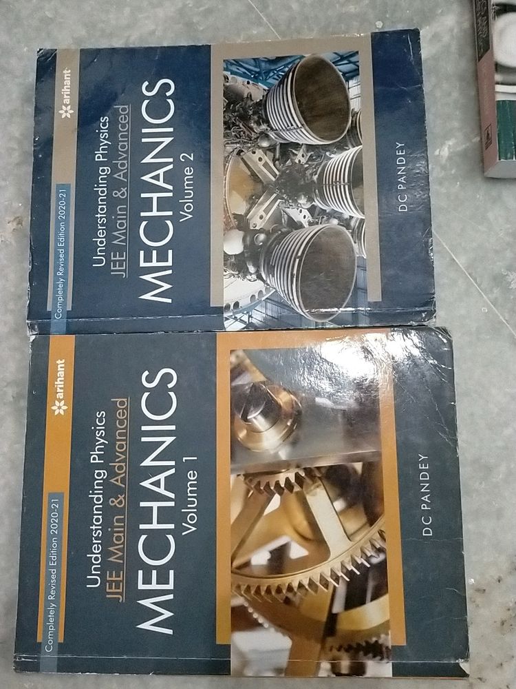 DC Pandey Books For Mechanics Both Volume 1 And 2