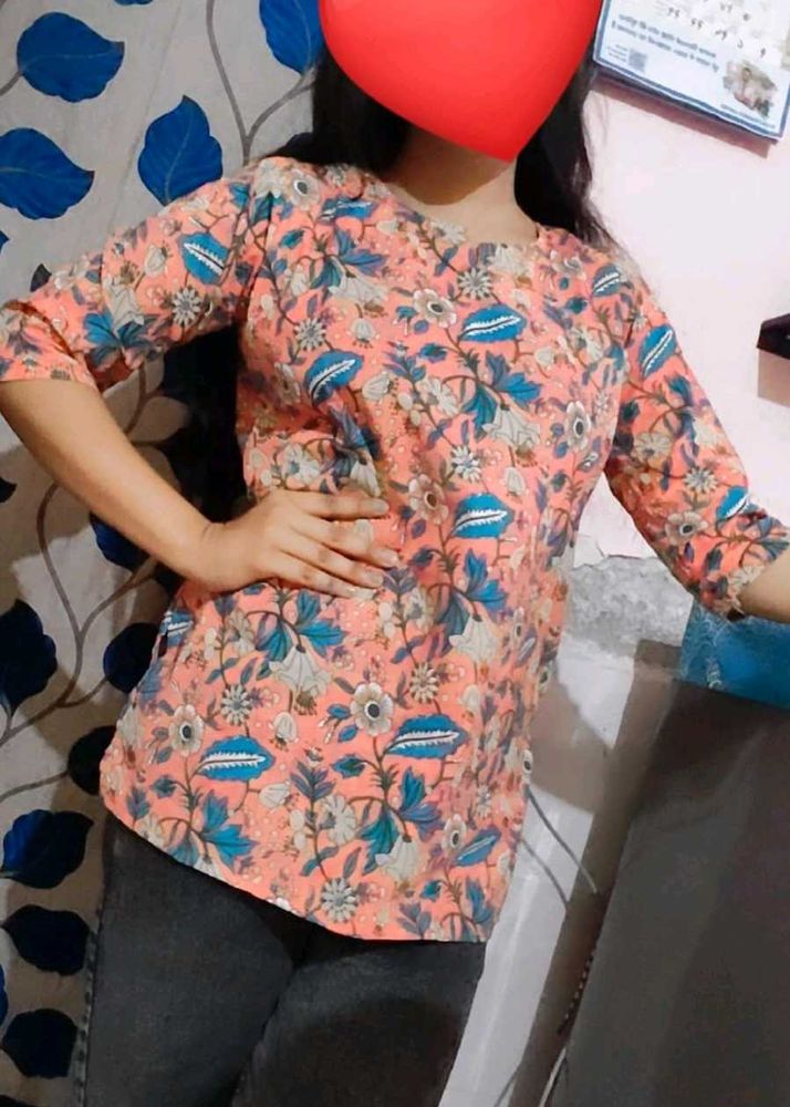 Floral Print Top