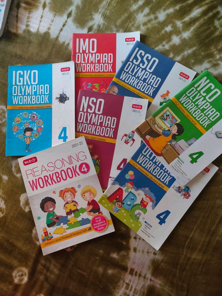 SOF Olympiad books - Class 4
