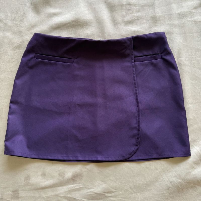 Purple Mini Skirt