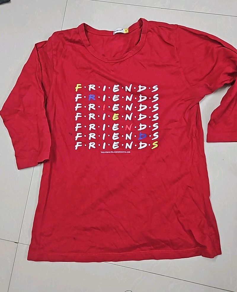 Selling Red Top Used Twice To Thrice