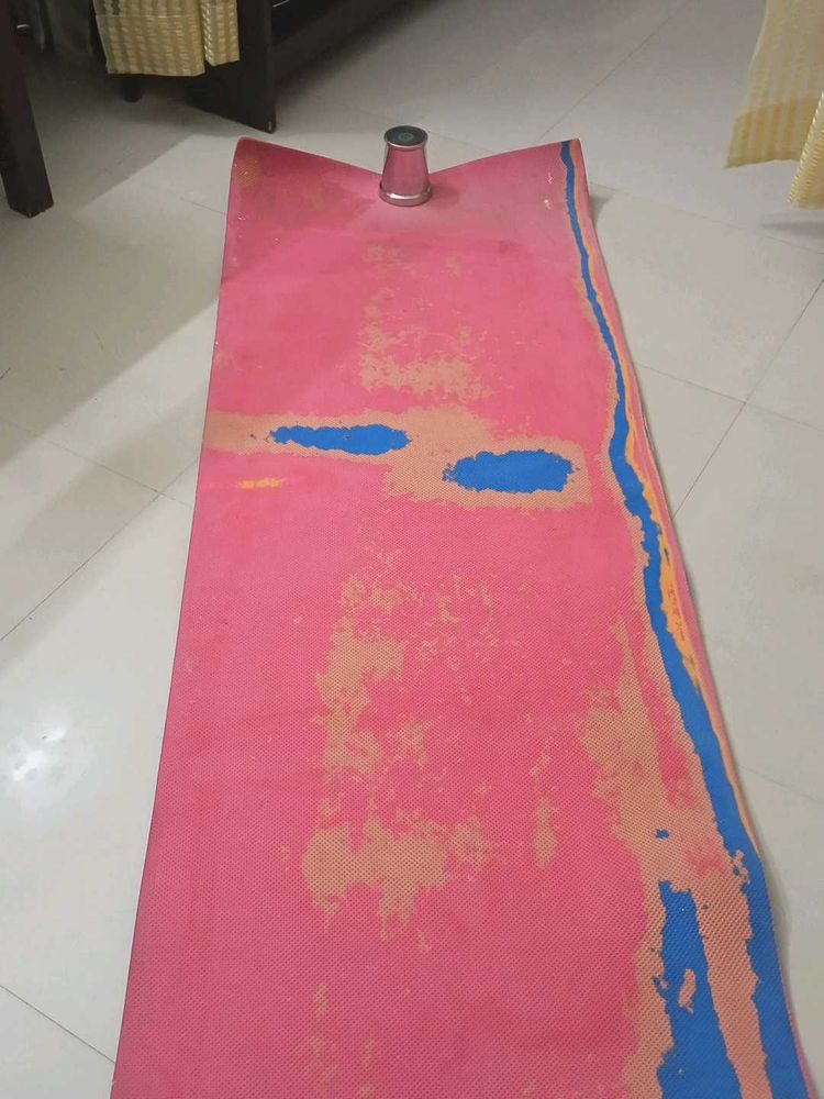 Yoga Mat Rubber Reversible Health