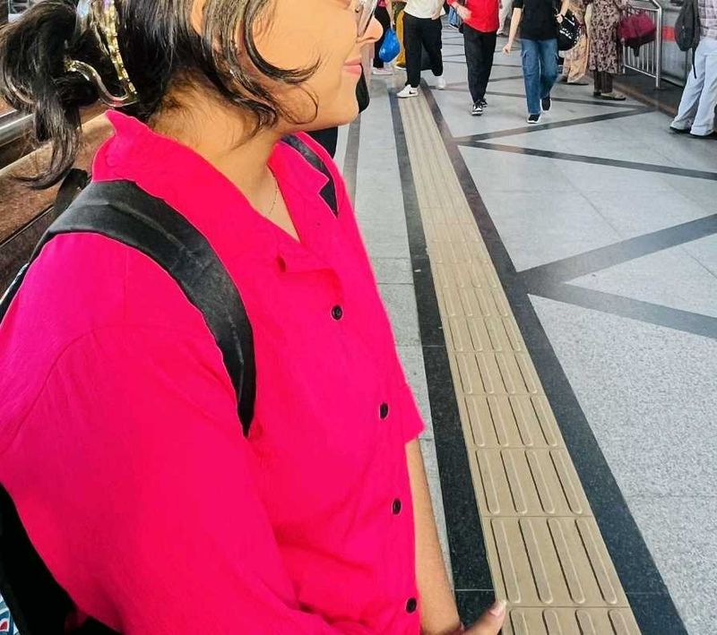 Pink Button-Down Top