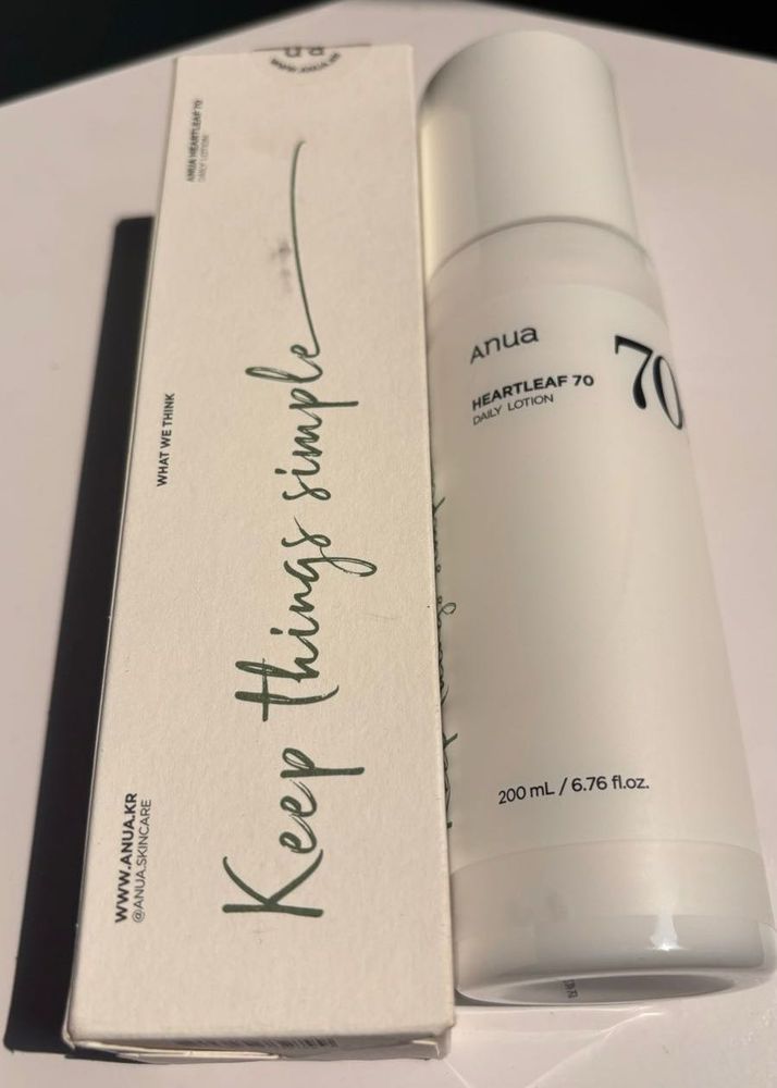 Anua Heartleaf 70 Daily Lotion