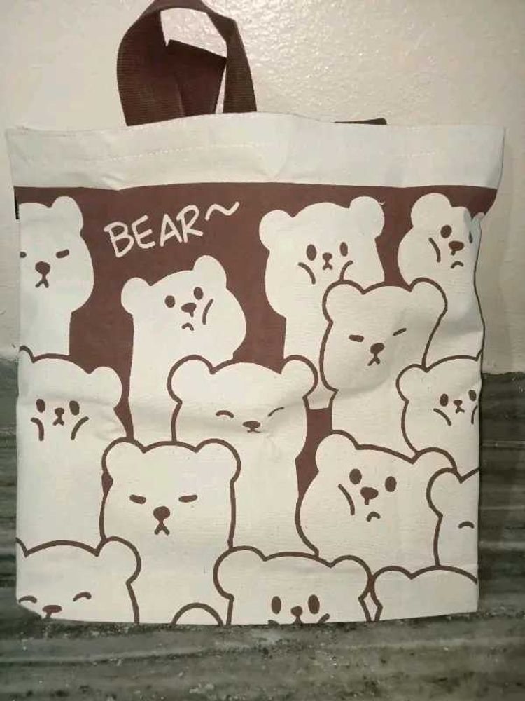 Cute Bear 🐻 Tote Bag