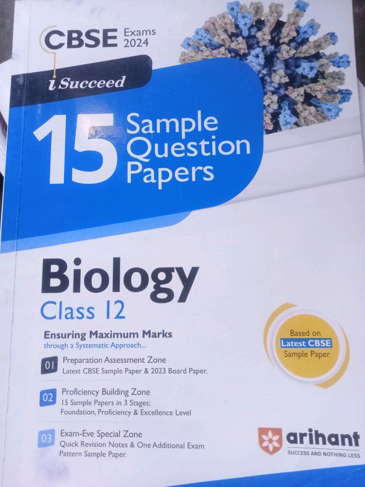 Class 12th, Arihant Biology Sample Paper