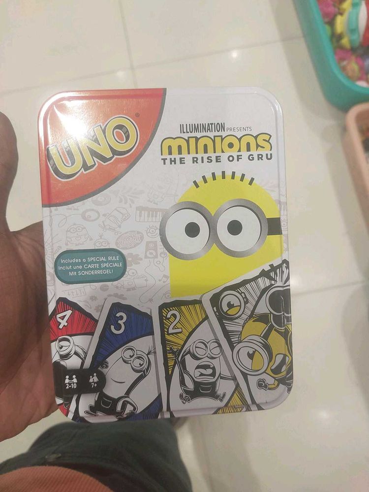 Minions UNO Mattel Original Cards