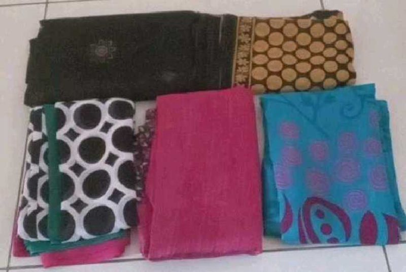 5 sarees 160rs