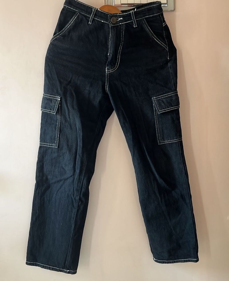 Black Cargo Pants