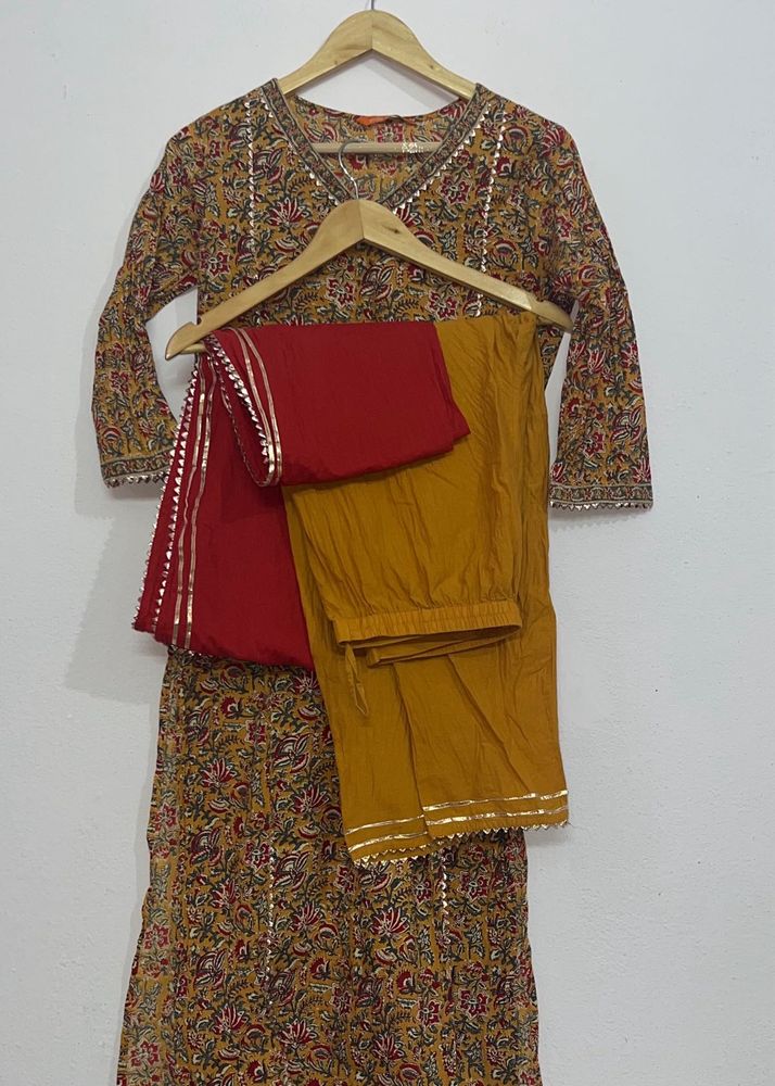 Indo Era Straight Fit Kurta Set.