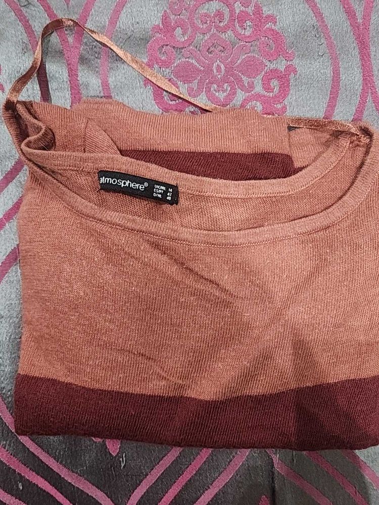 Maroon Sweater Dress