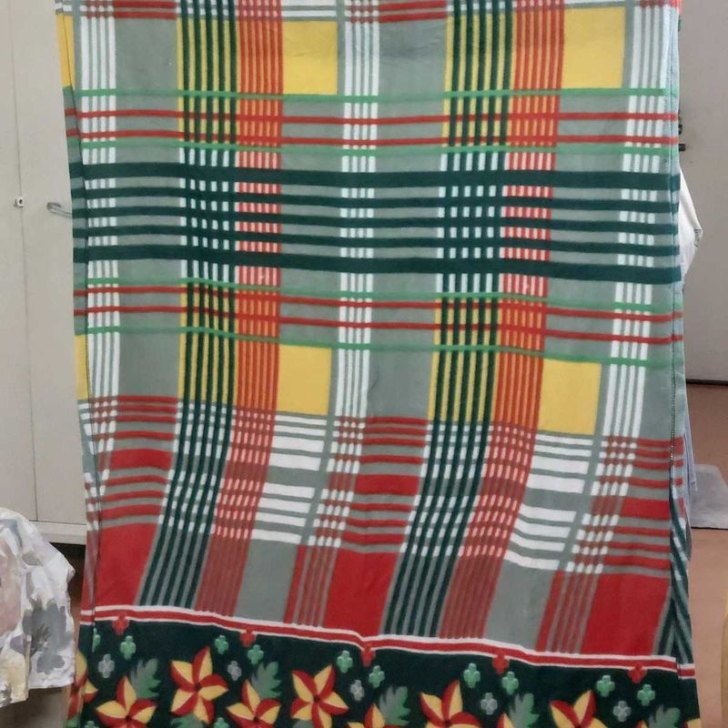 Colorful Plaid Blanket