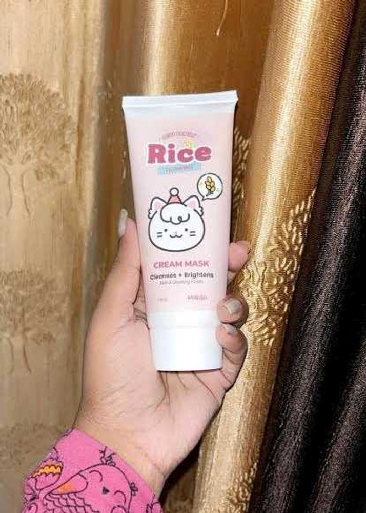 Miniso Rice Glowing Cream Mask