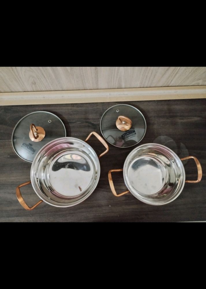 Stainless Steel Copper Bottom -- Fixed Price