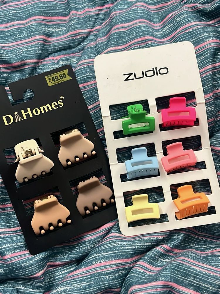 Colorful Hair Claw Clip Set