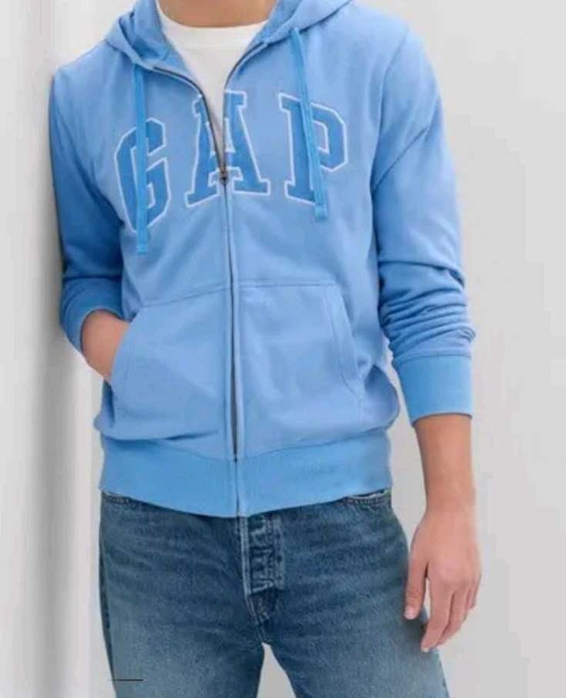 GAP Blue Zip-Up Hoodie