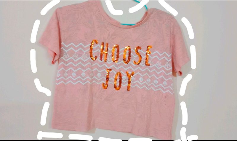 Peach Colour Top For Women &amp; Girls