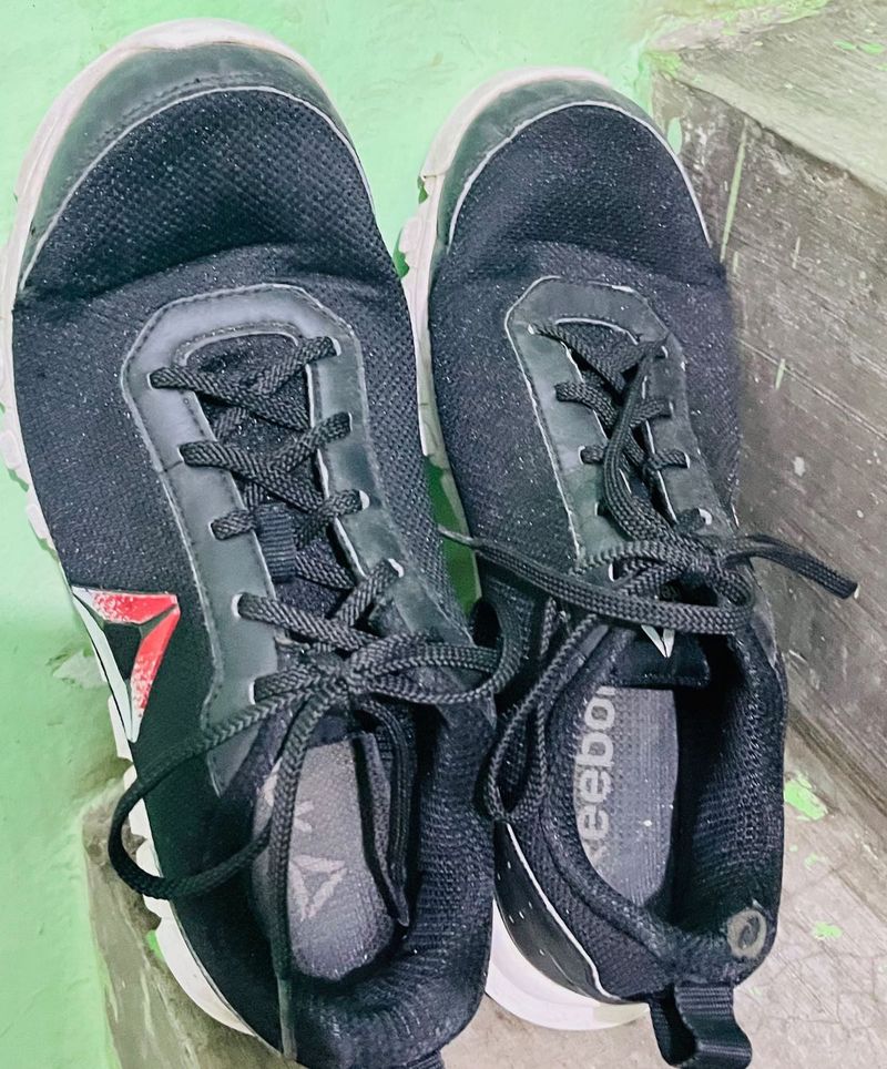 Reebok Black Running Shoes