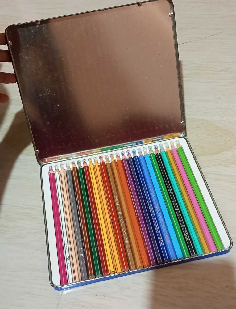 DOMS COLOUR PENCILS 24SHADES