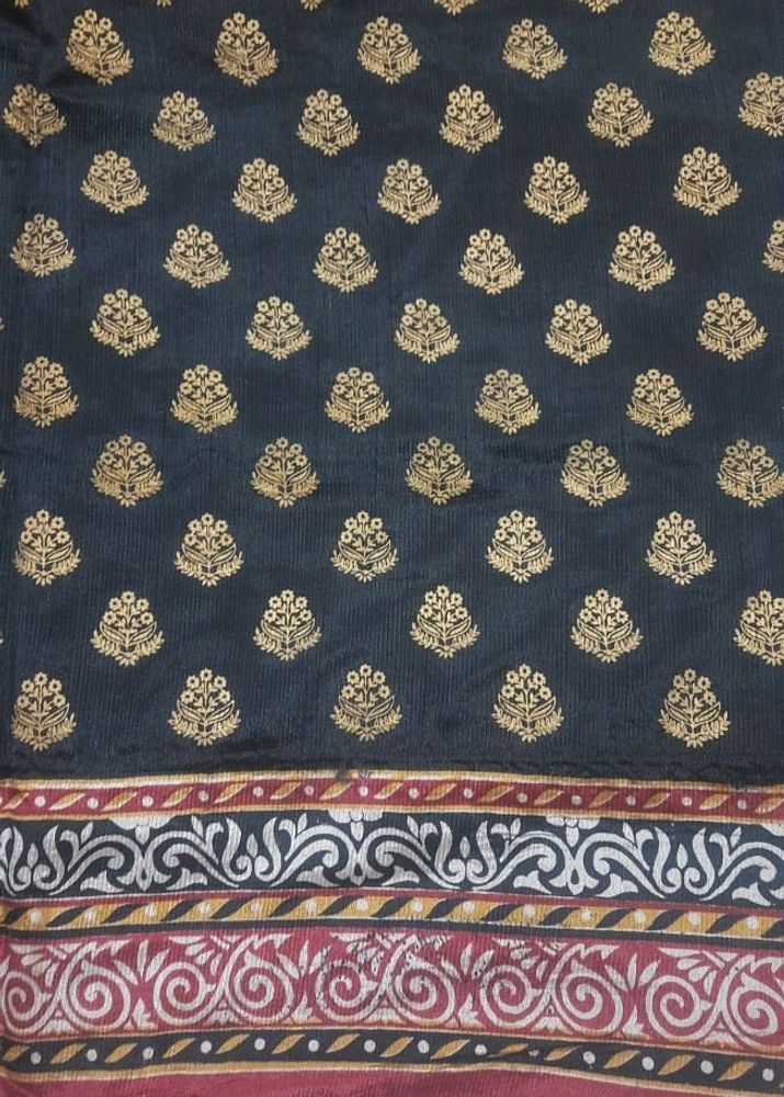 Block Print Saree With Blouse