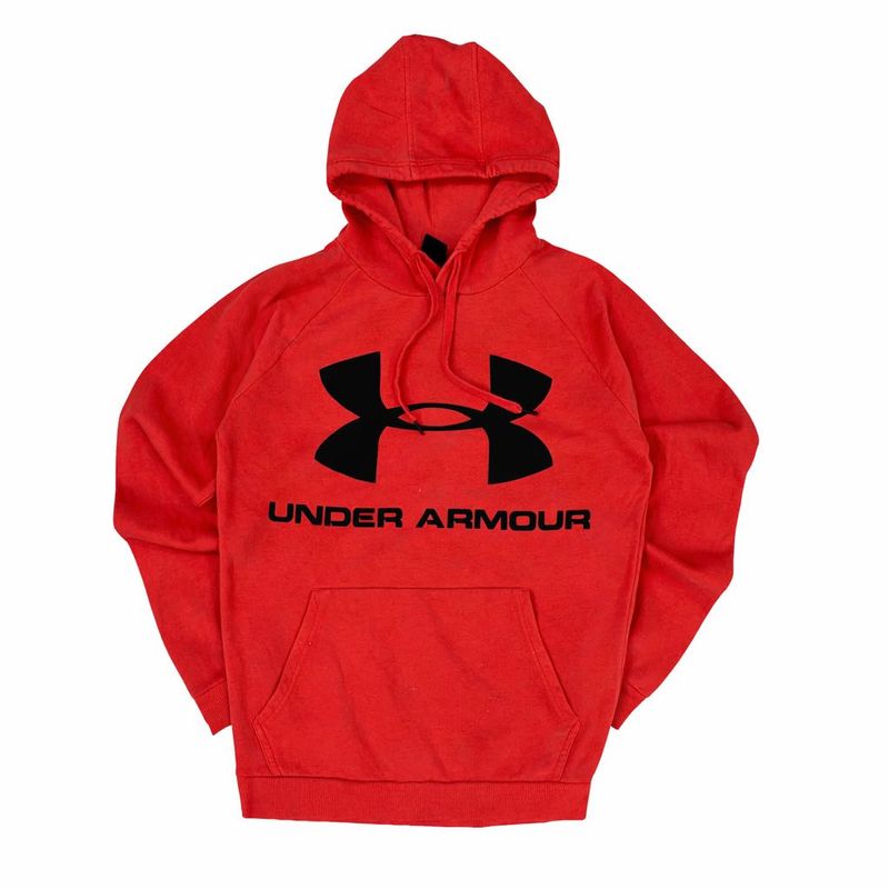 orange Under Armour Hoodie