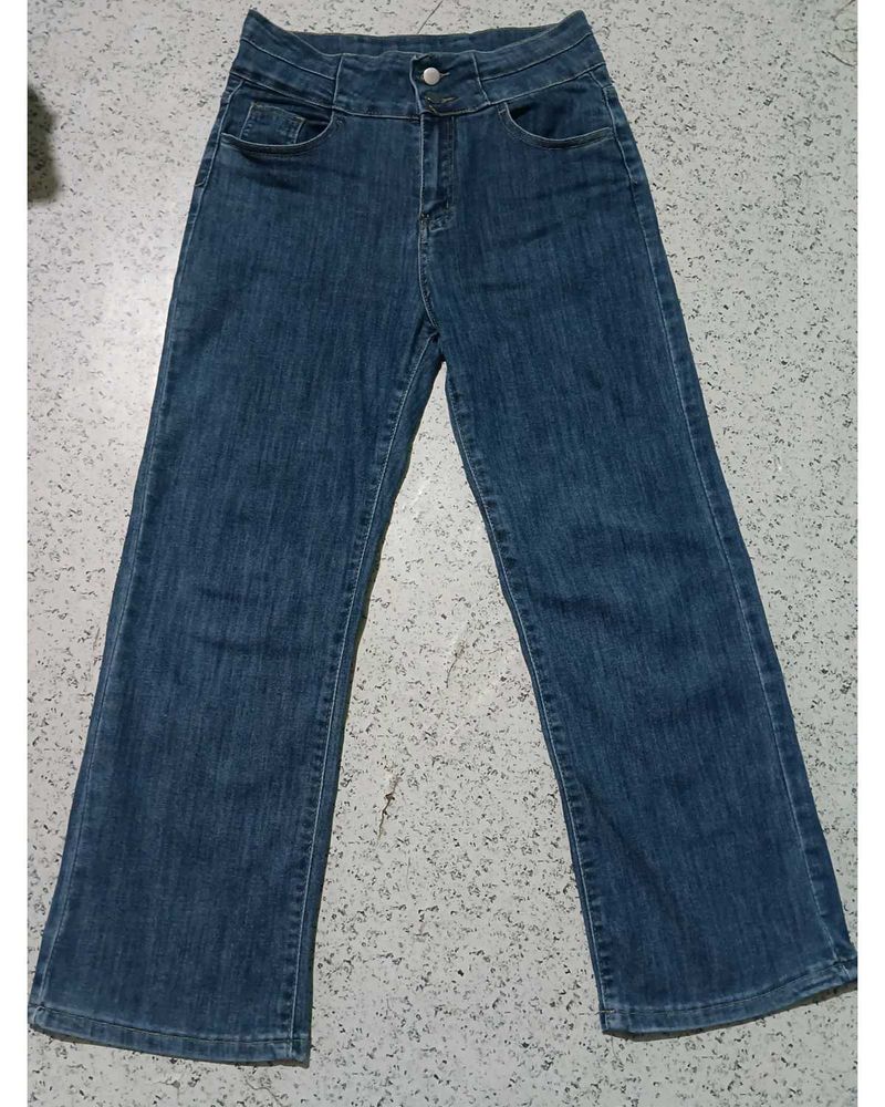 Straight Fit Blue Jean