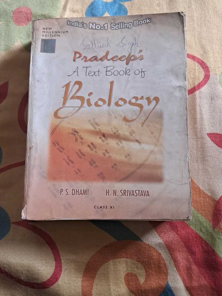 Pradeep's Biology Textbook - Class XI