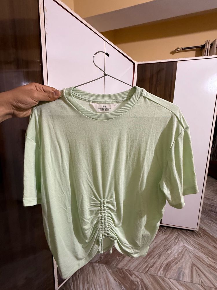 H&amp;M Free Size Drawstring Top