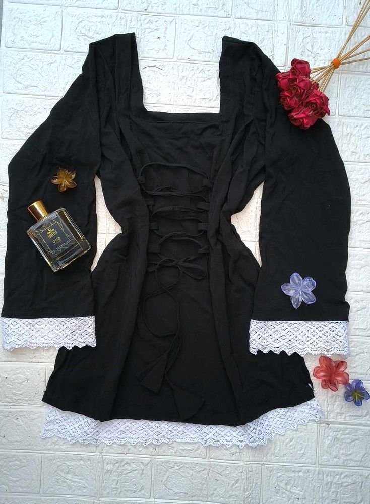 Corset Back Pinteresty Kurti🖤