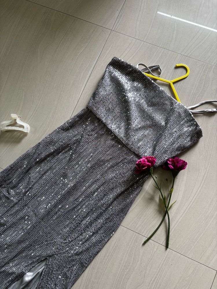 Silver EMILY GOWN