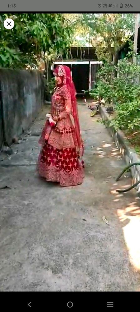 wedding lehenga Altered
