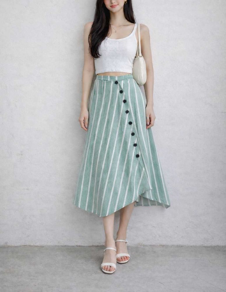 Ekhon Asymmetrical Skirt (Imported)