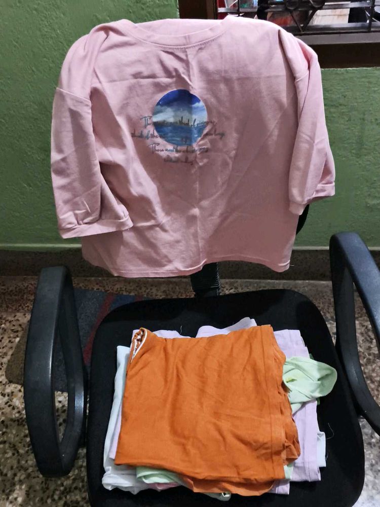 Girls T-shirt 6pcs