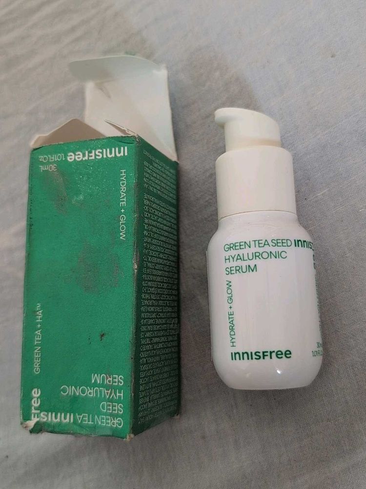 Innisfree Green Tea Seed Serum half bottle
