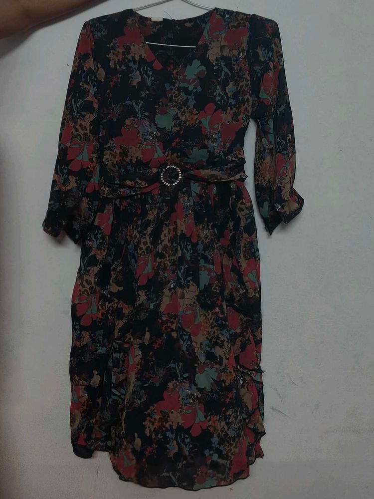 Floral Print Dress