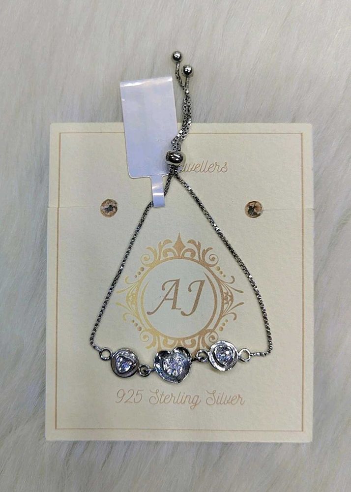 92.5Adjustable Sterling Silver Bracelet