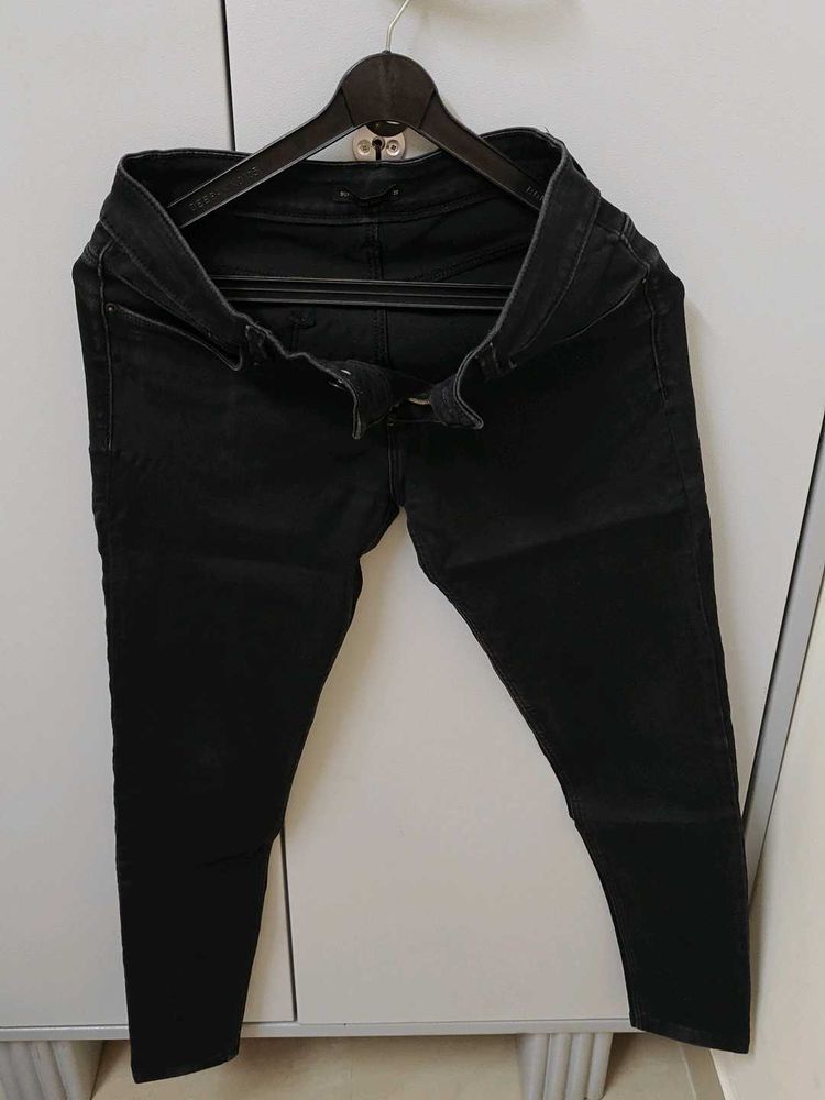 Black Denim Skinny Jeans