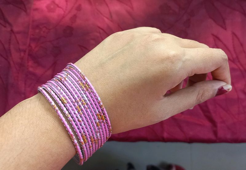 Light Pink Bangle Set