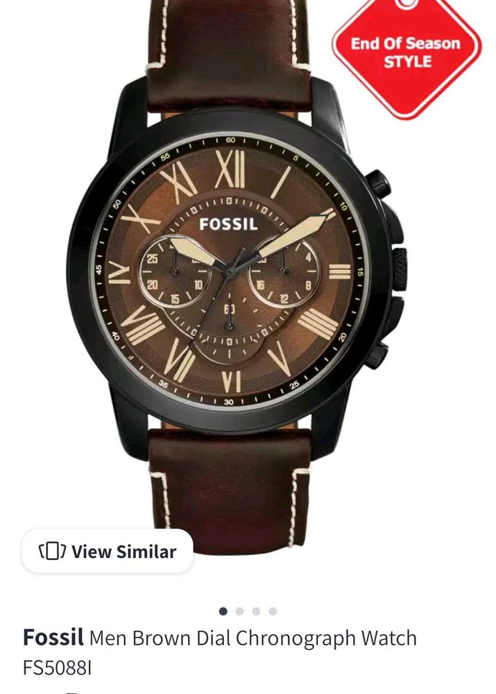 Men Authentic Fossil Watch