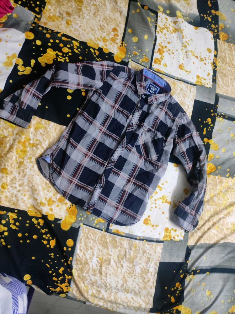 Checked Shirt 10 Yrs Boys