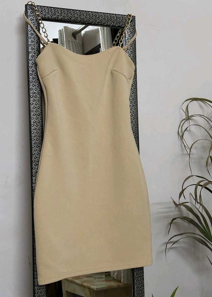 Beige Bodycon