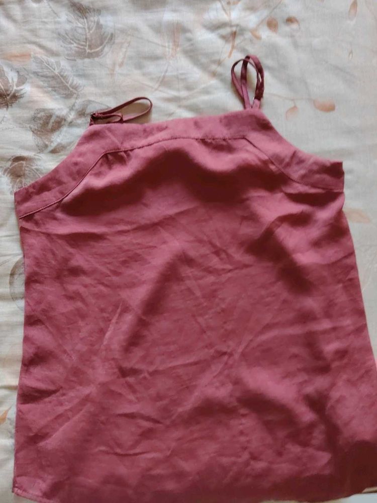 Rose Spaghetti Strap Tank Top