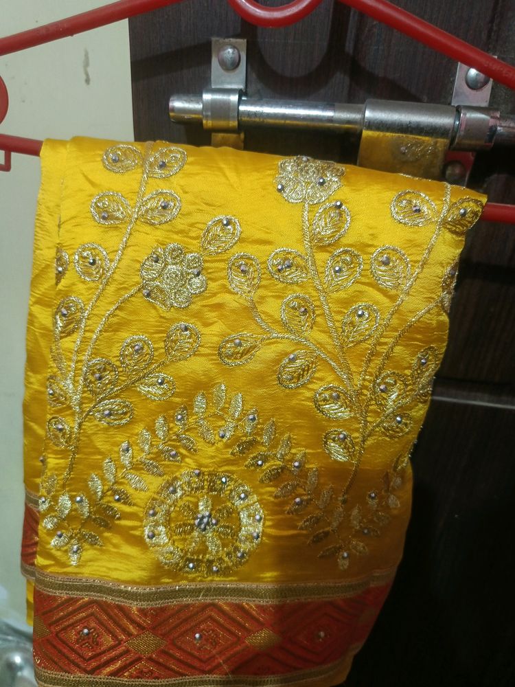 Beautiful Haldi Saree