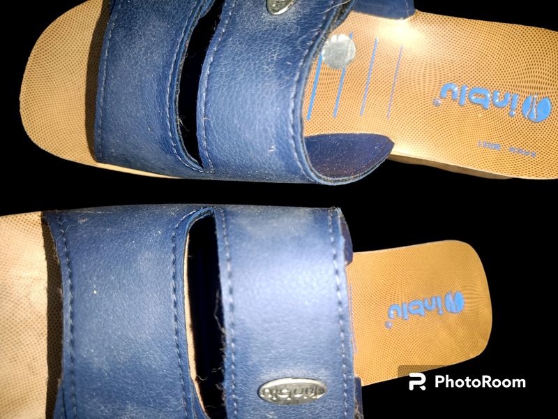 Inblue Women Blue Heels Footwear