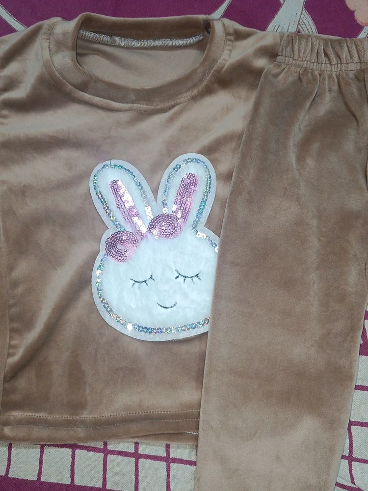 Winter Wear 6 To 12 Month Baby Girl Suit
