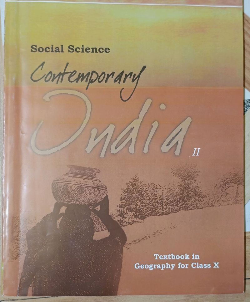 (Lowest Price) NCERT Geography, Class-10
