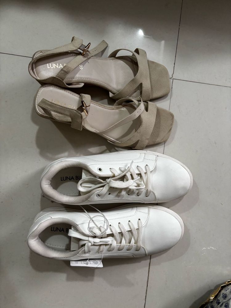 Luna Blu Sandal &amp; Sneaker Bundle