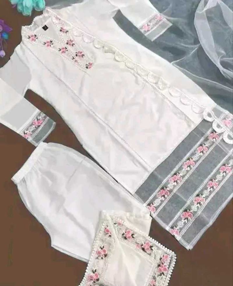 Beautiful 😍 Embroidery 🌺 Kurta Set