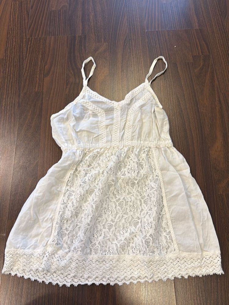 White Lace Cami Top