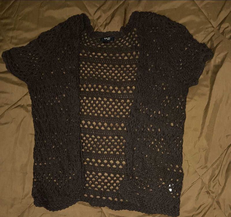 oversized fitted shrug